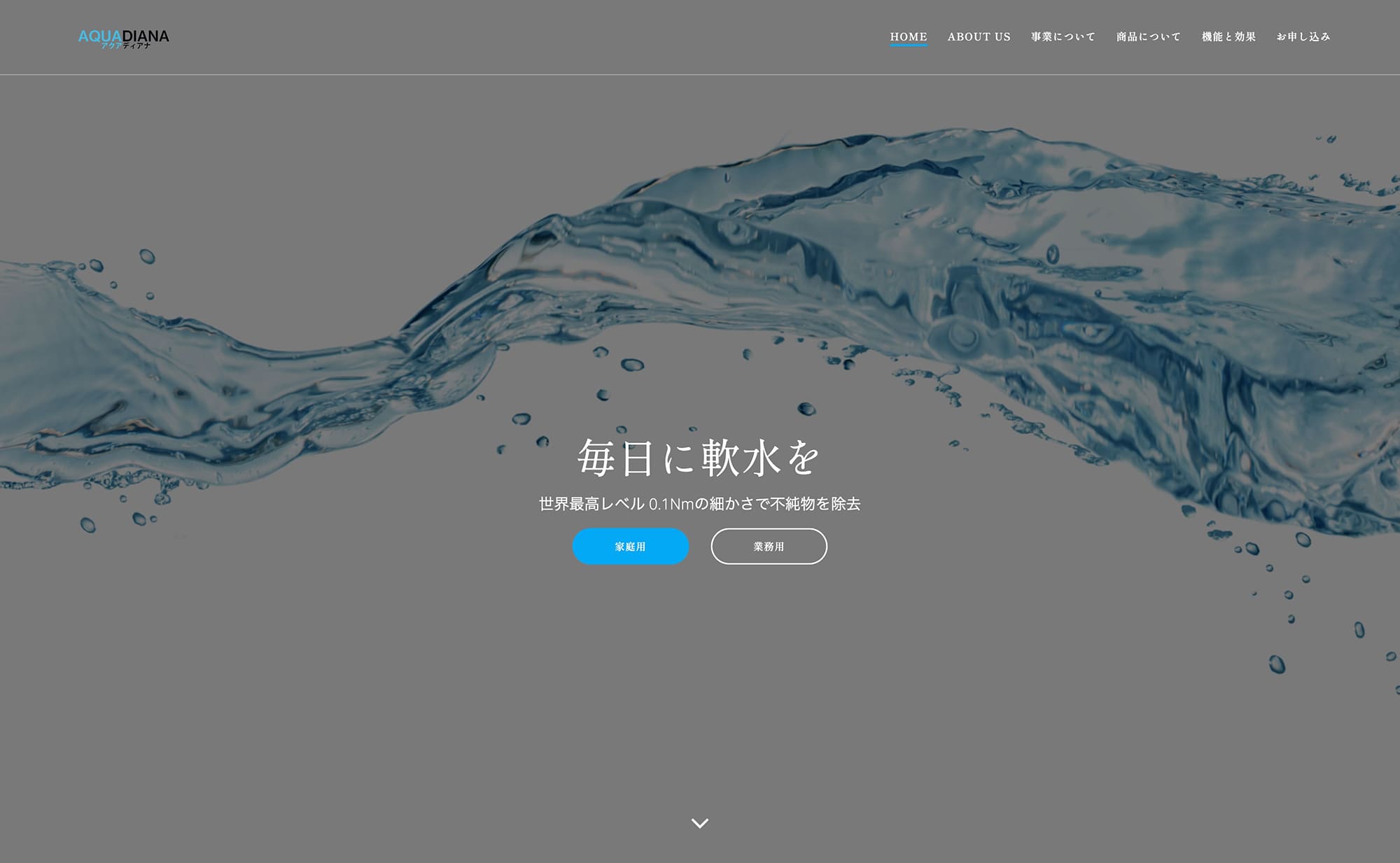 AQUA DIANA | コーポレートサイト